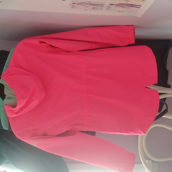 Fluorescent pink McKinley rain coat - Picture 8 of 8